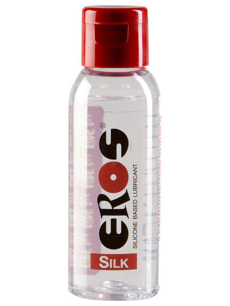 Eros Silk Silicone Based Lubricant Bottle Extremely Long Lasting 50ml - Club X